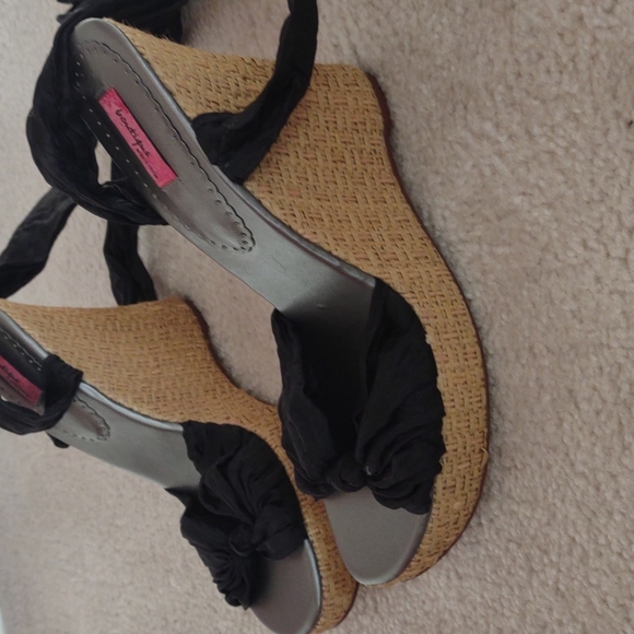 Ankle tie wedges - Picture 4 of 4